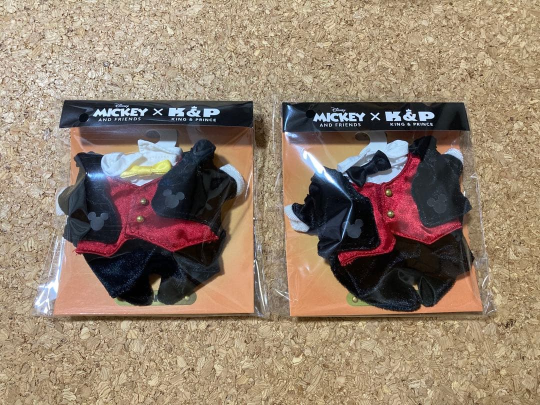 MICKEY x K&P タキシード着せ替え服 はぴぬい　ミッキー　キンプリ