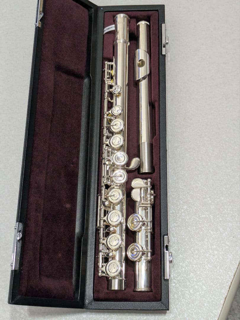 フルート　洋銀製