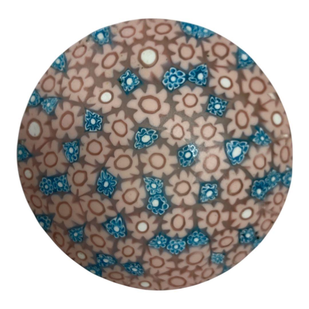 値下げ　ベネチアンガラス　ミルフィオリ　プレート　小皿