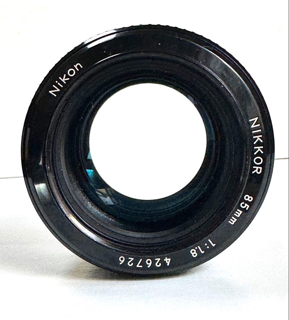 NIKKOR 85mm F1.8 Ai 改　ニコン オールドレンズ　【訳あり】