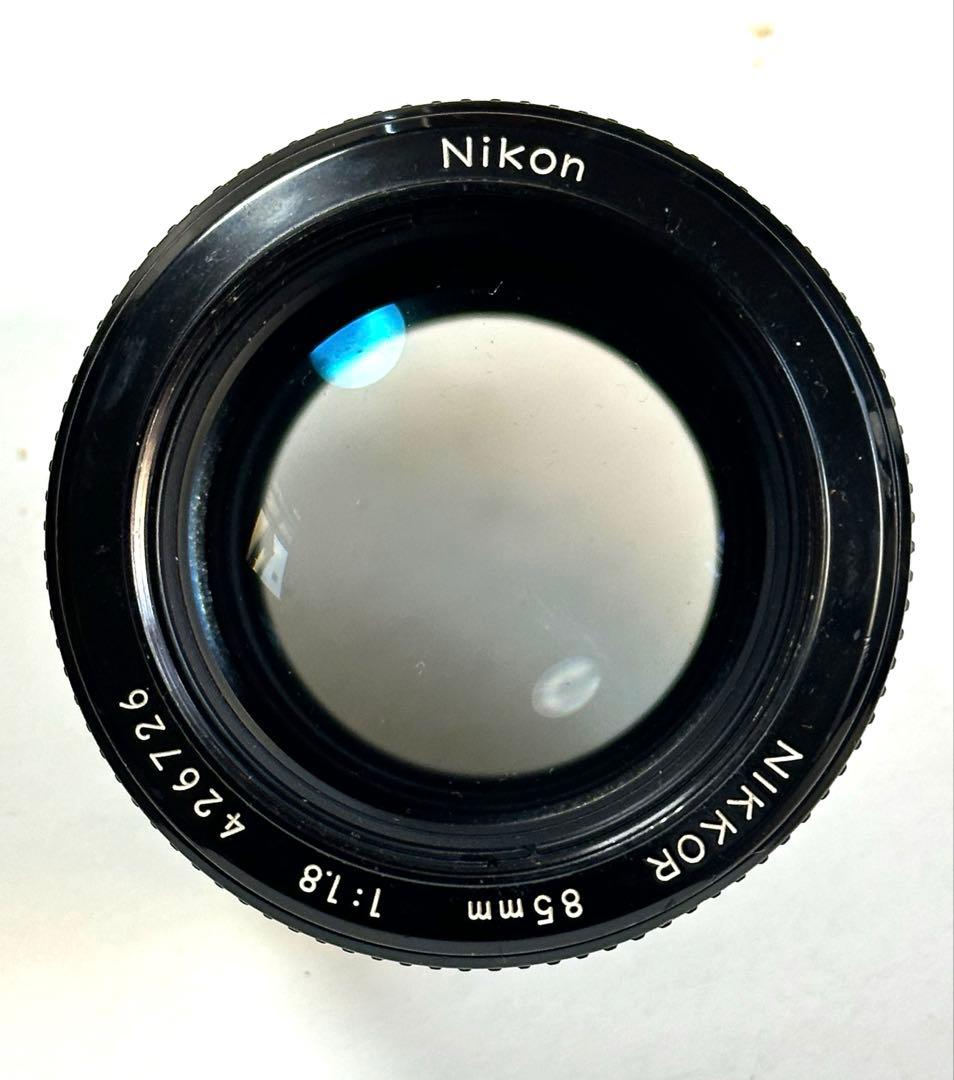 NIKKOR 85mm F1.8 Ai 改　ニコン オールドレンズ　【訳あり】