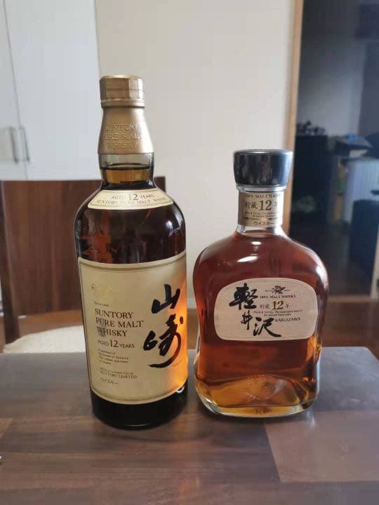 値下げメルシャン Mercian 軽井沢蒸留所謹製　軽井沢 サントリー山崎12年