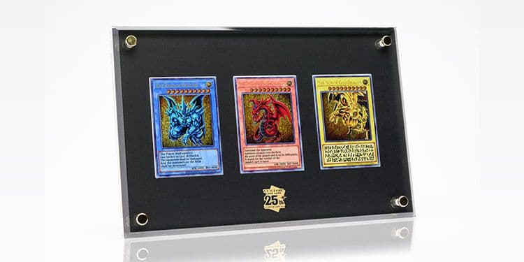 新品　未開封　遊戯王　三幻神　スペシャルカードセット　ステンレス