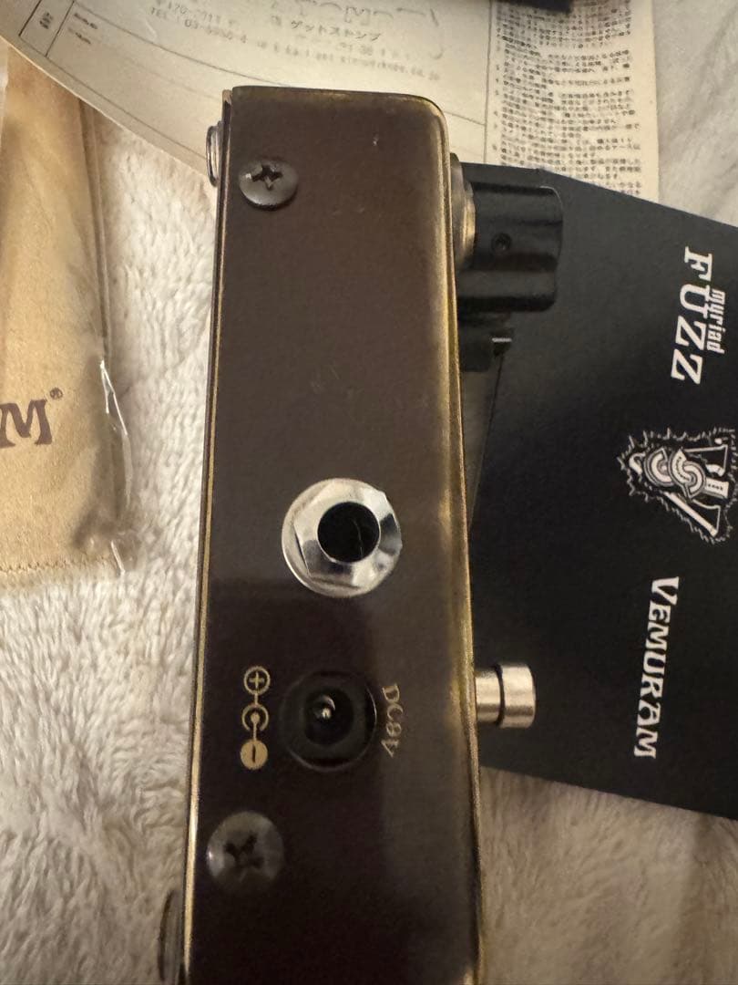 Vemuram myriad Fuzz エフェクター ミリアドファズ