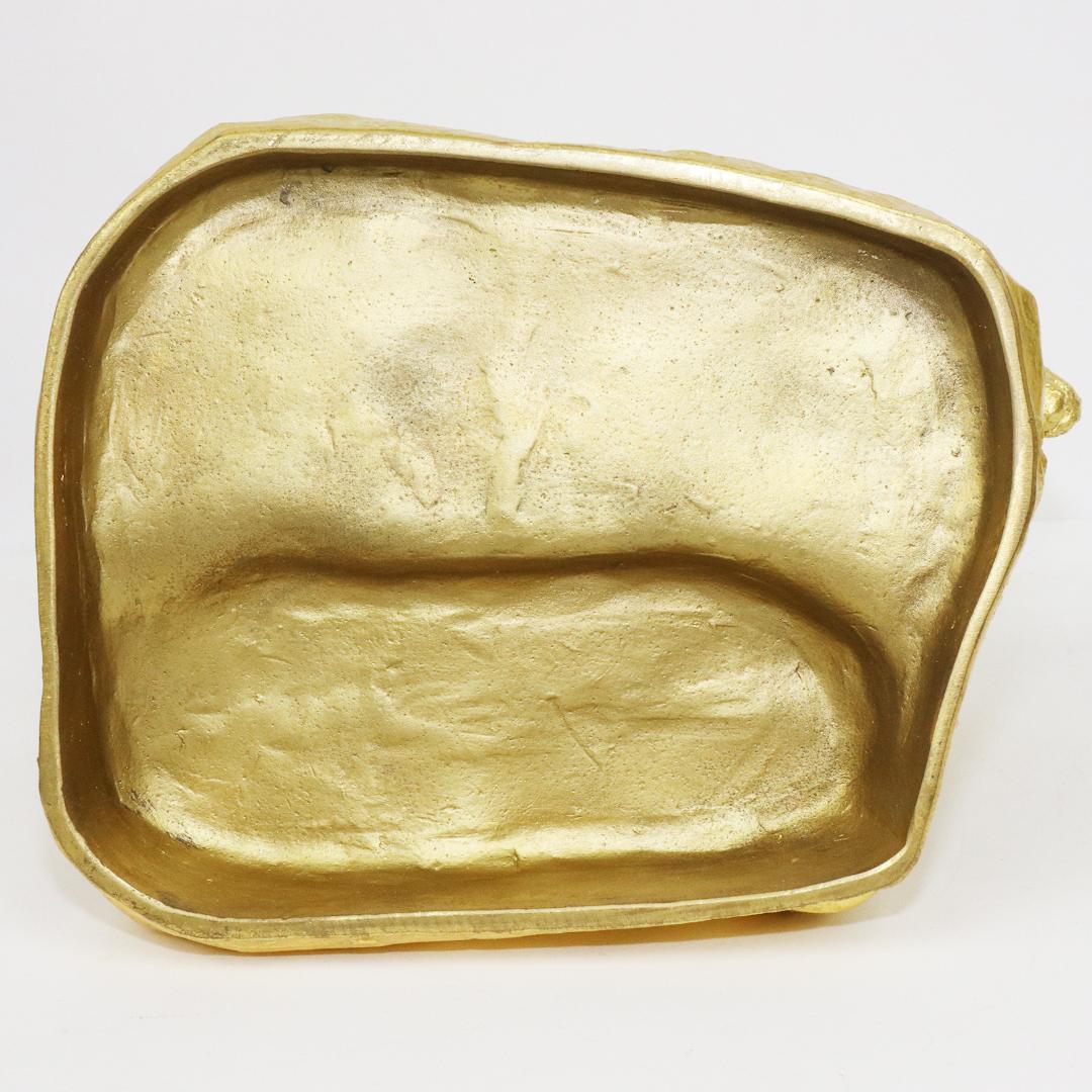 富永直樹 タロジロ ブロンズ製 本金箔仕上げ　共箱