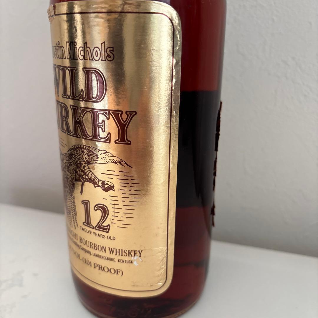 未開封・ワイルドターキー 12年 リミテッドエディション　ゴールドラベル