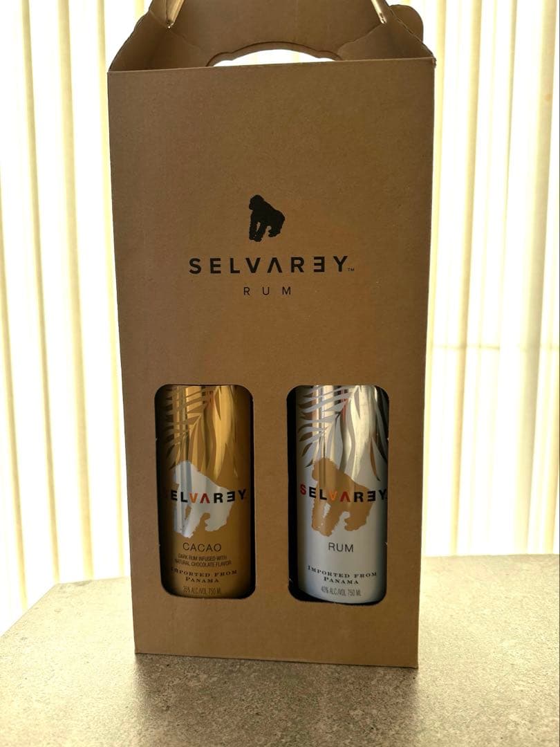 SELVAREY RUM 2本セット (CACAO & RUM)サイン入り