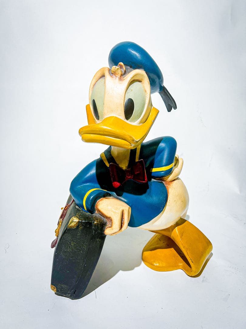 ドナルドダック フィギュア 当時物 ディズニー アンティーク ビッグサイズ