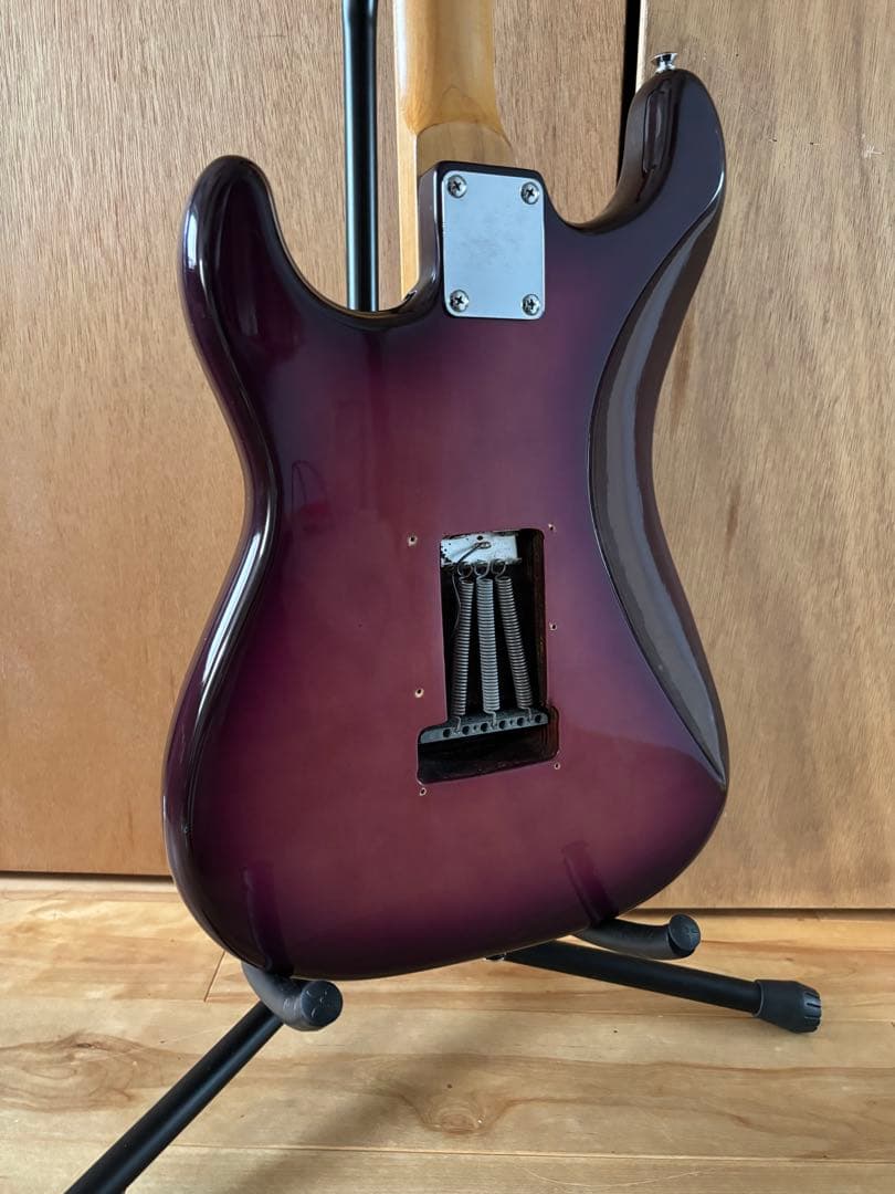 kentoさん専用　ギター　ストラト　juno 紫　パープル