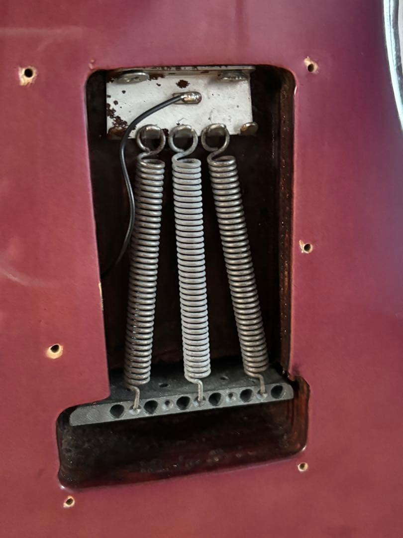 kentoさん専用　ギター　ストラト　juno 紫　パープル