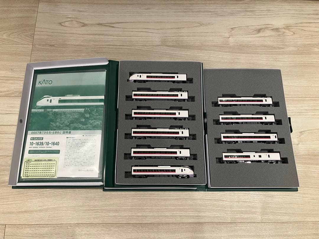 KATO 10-1639 10-1640 E657系「ひたち」「ときわ」 10両