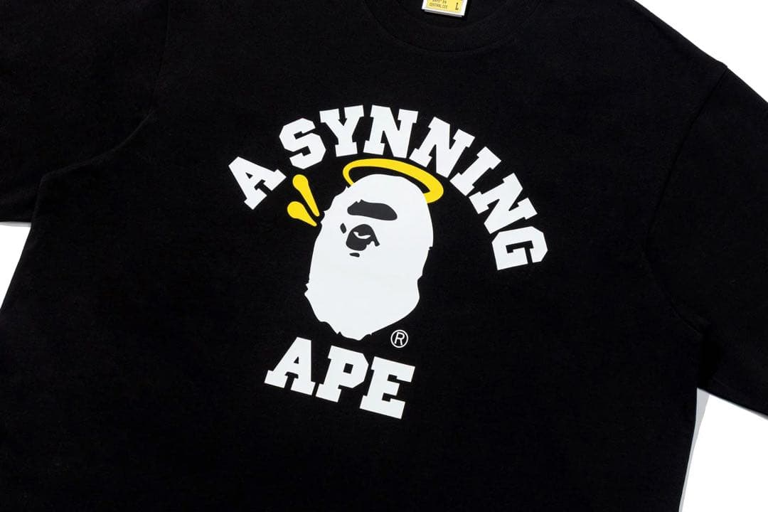 BAPE Spotify SYNA Central Cee Tシャツ