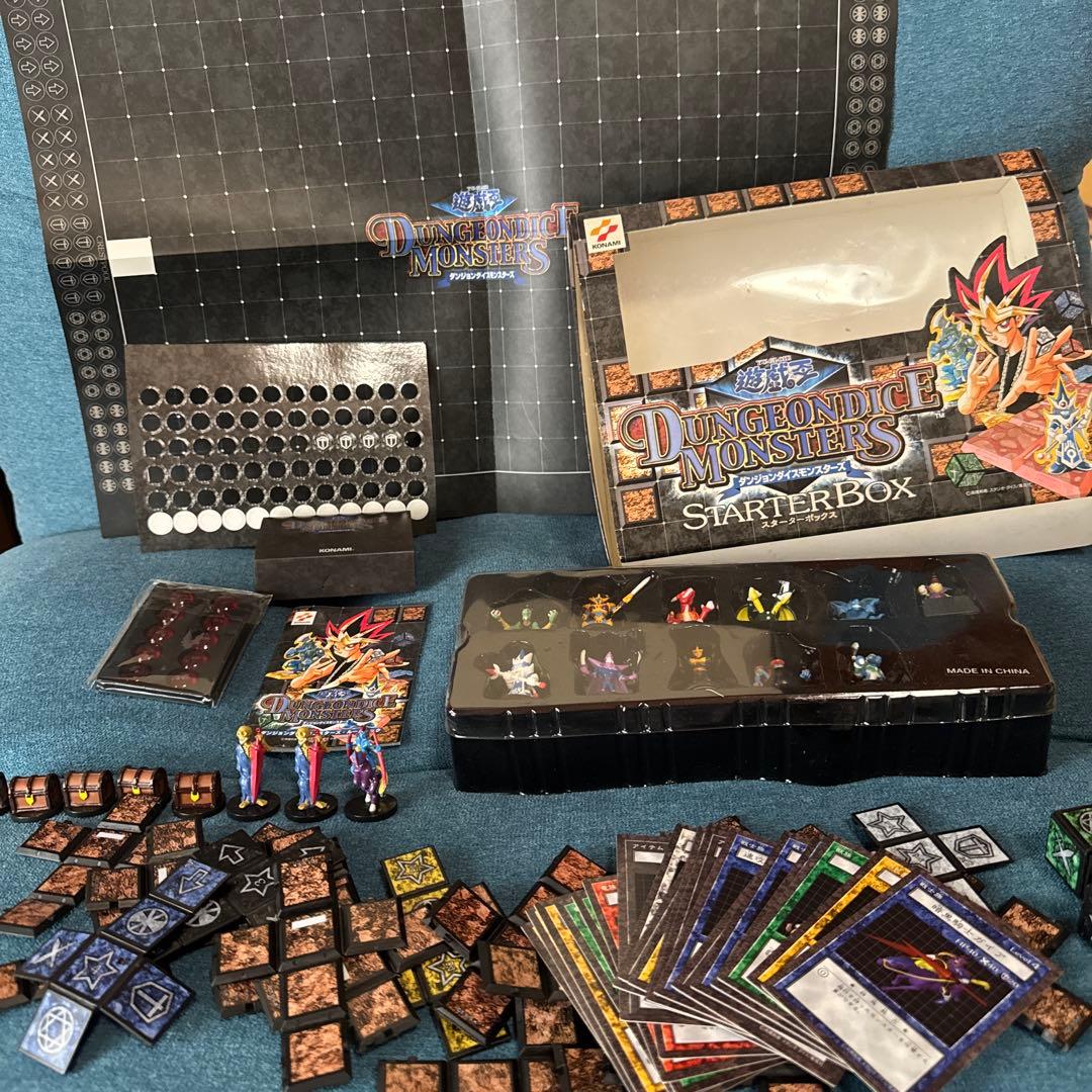 遊戯王ダンジョンダイスモンスターズ スターターボックス+暗黒騎士ガイア他