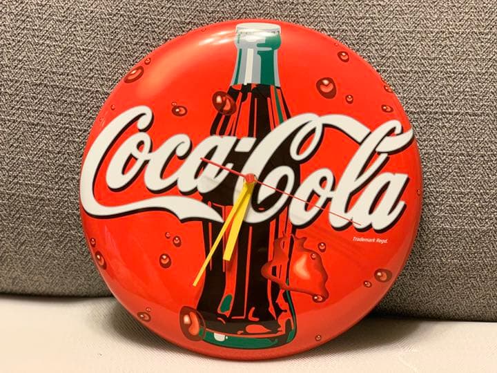 コカコーラクラブ　缶時計
