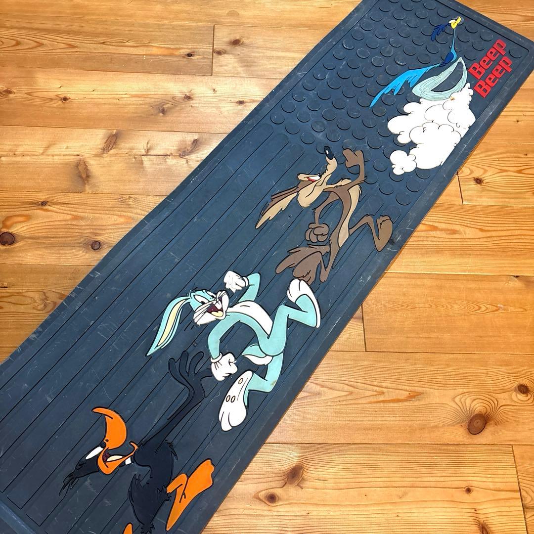 レア！　ルーニーテューンズ　ガレージ　ゴムマット　トラック　ロードランナー