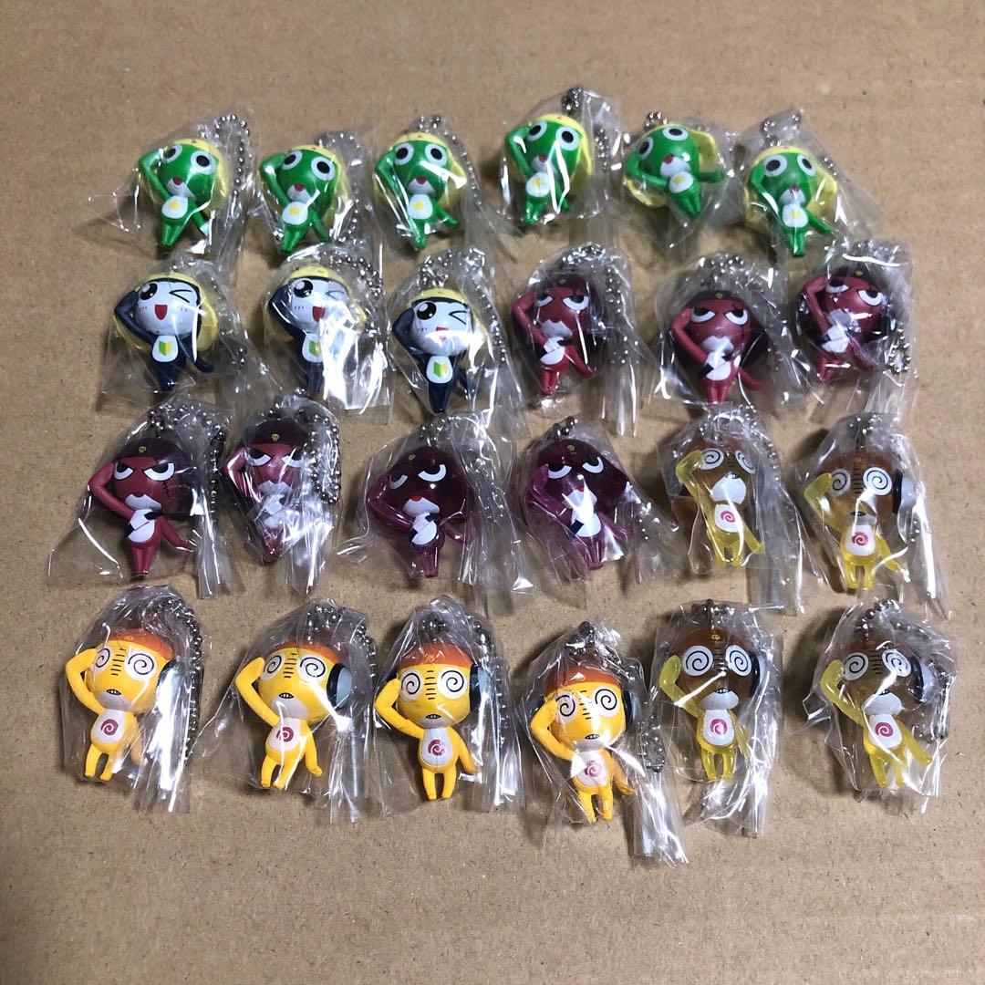 ケロロ軍曹 グミ チャーム コンプセット タママ クルル ギロロ ドロロ　24点