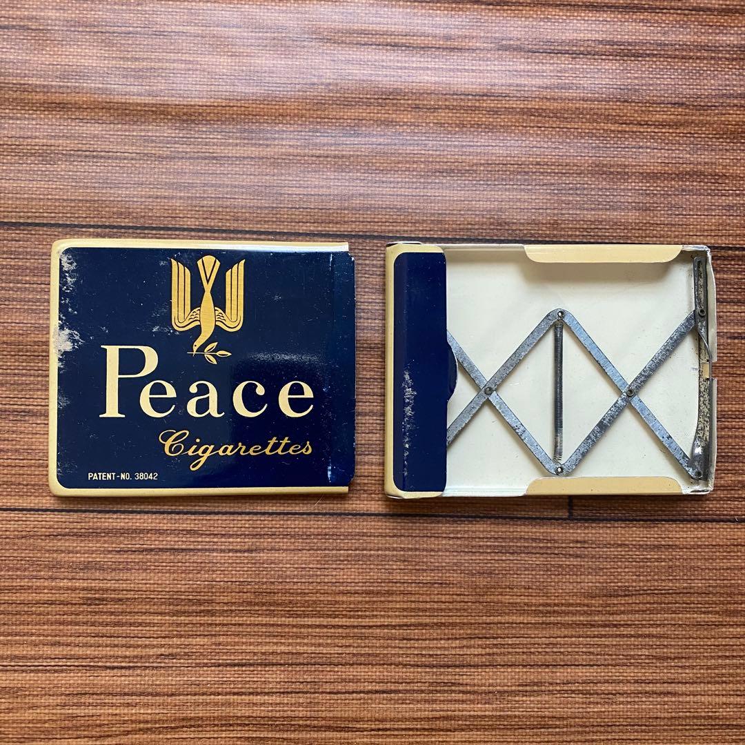 希少 「 Peace 」 ピース シガレットケース 昭和レトロ　たばこケース