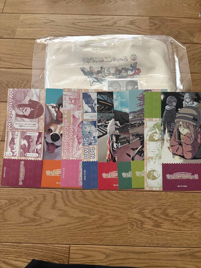 ゆるキャン△ 笑's B-6君 メタル賽銭箱 10周年展限定セット