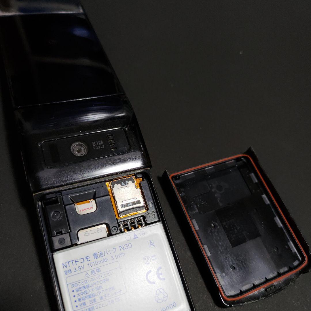 docomo N-01G ガラケー 折りたたみ式携帯電話