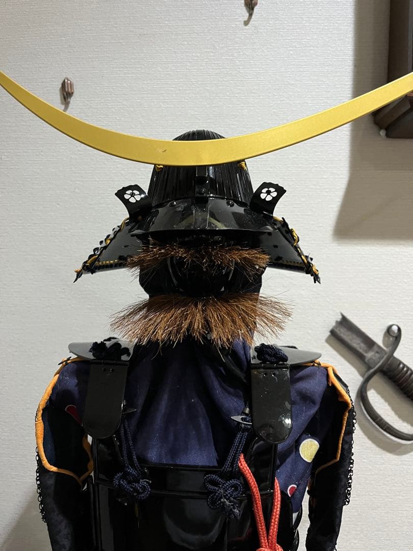 伊達政宗　黒漆五枚胴具足　1/2スケール　当時と同じ素材使用