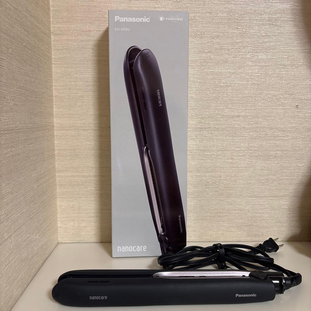 Panasonic ストレートアイロン ナノケアEH_HS9J_K BLACK