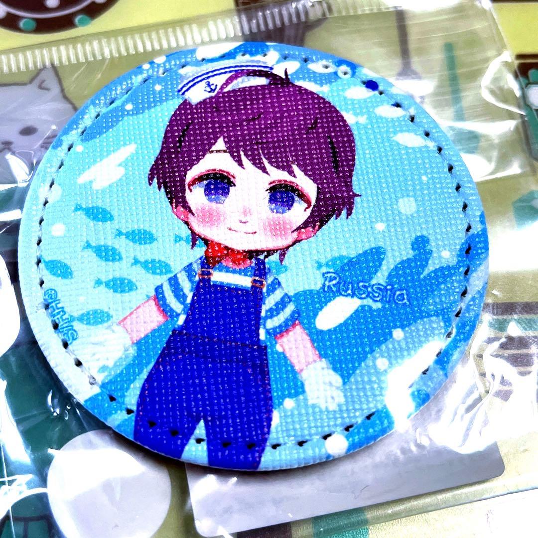 ヘタリアWorld☆Starsレザーバッジ