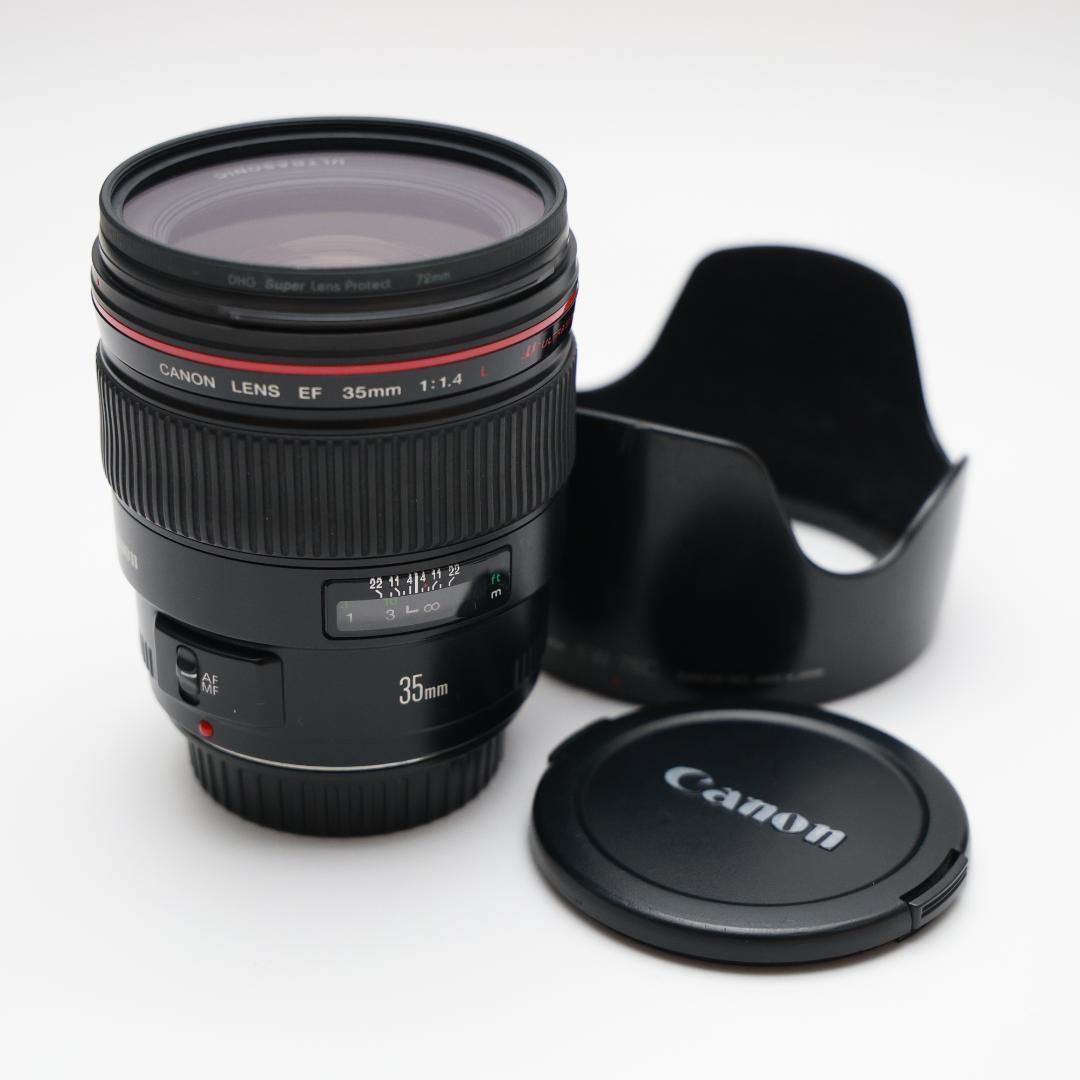 Canon EF 35mm f/1.4L 単焦点レンズ