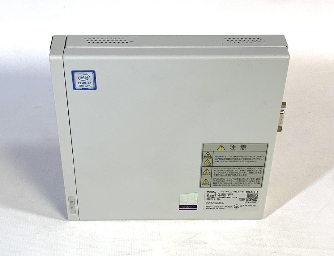 NEC 超小型/SSD/Win11 Pro 25H2/MKL31C-4 使用少