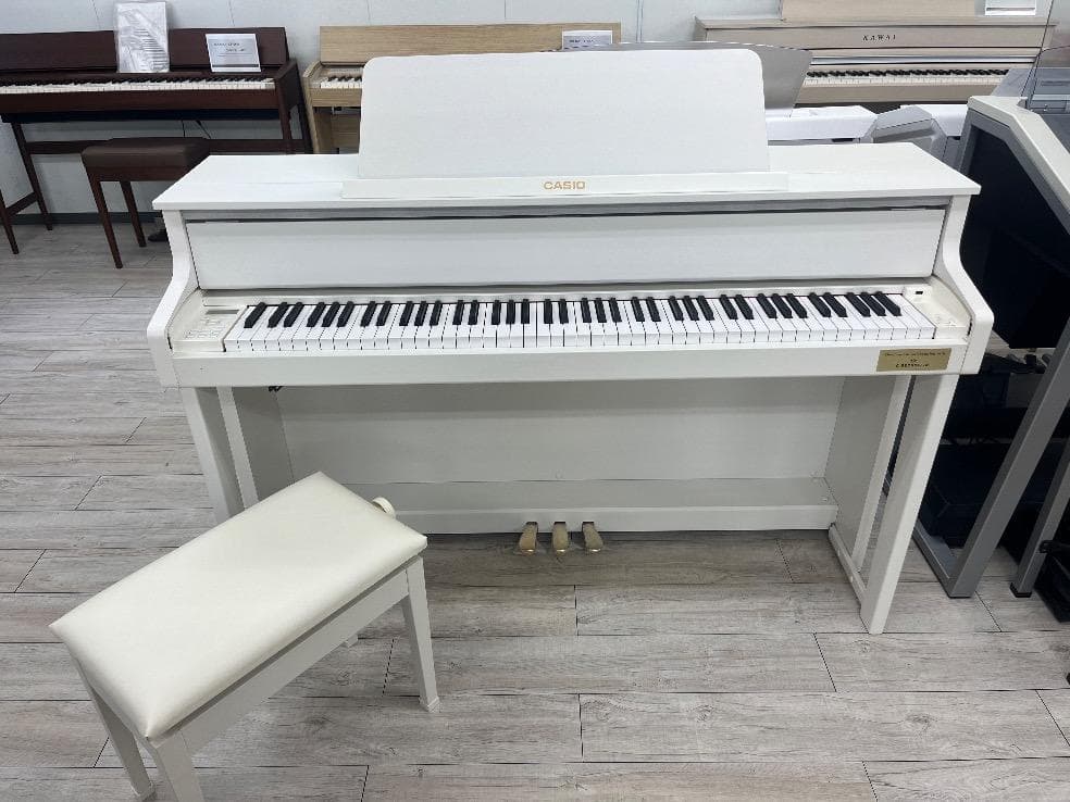 ★73916【電子ピアノ】CASIO　GP300WE　17年製