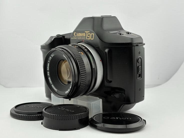 ★極上品★キヤノン T90 ボディ/ レンズ FD 50mm F1.8 S.C.