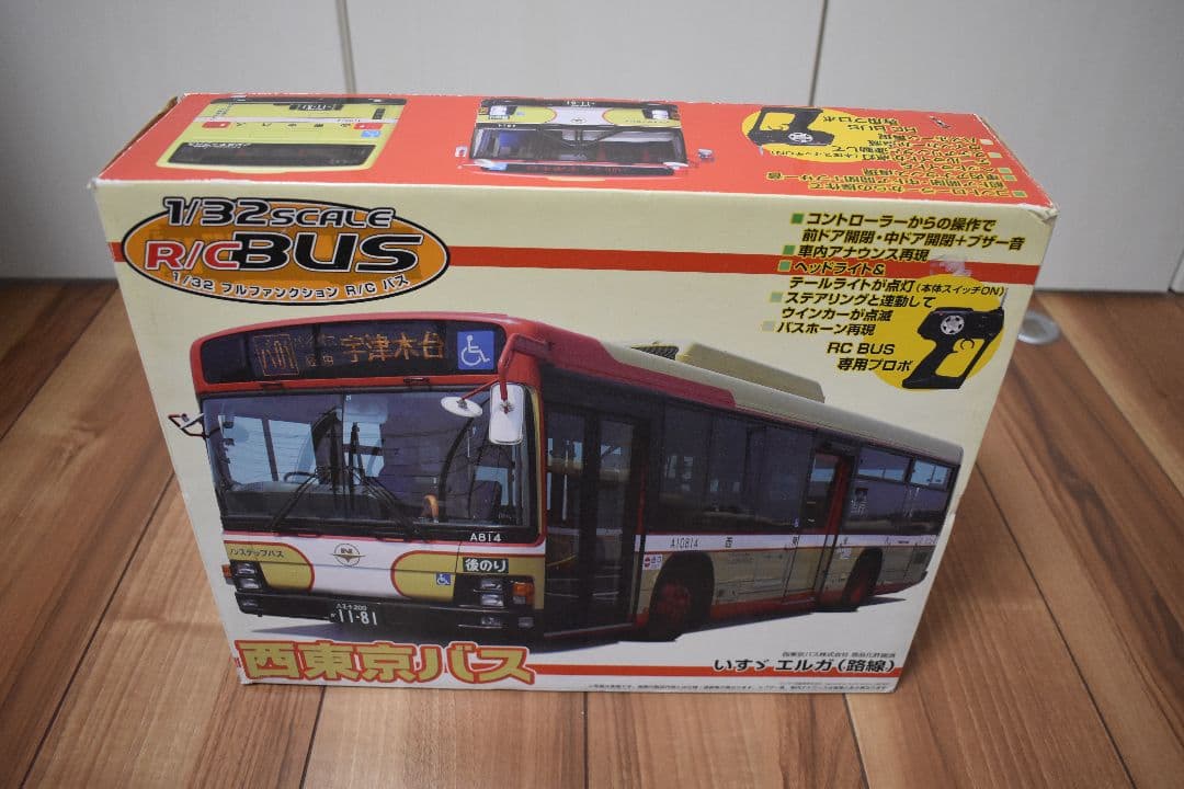 西東京バス いすゞ エルガ （路線） 1/32 フルファンクション R/C バス