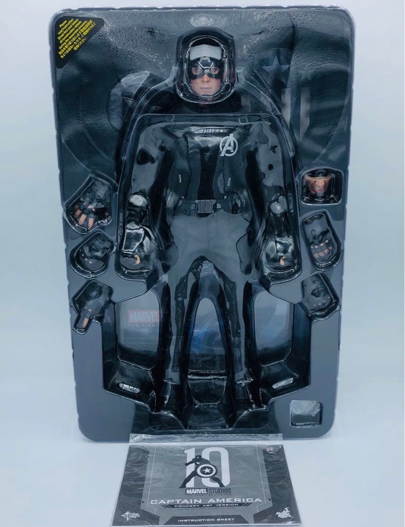 ホットトイズ キャプテン・アメリカ コンセプト・アート版 限定品 アベンジャーズ
