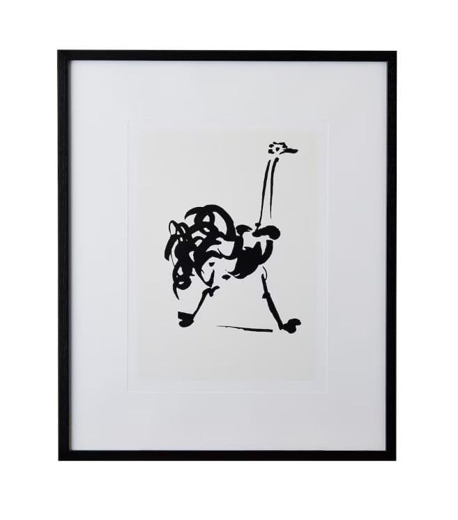 無印良品　［ＩＤＥＥ］アートポスター　ピカソ　ダチョウ