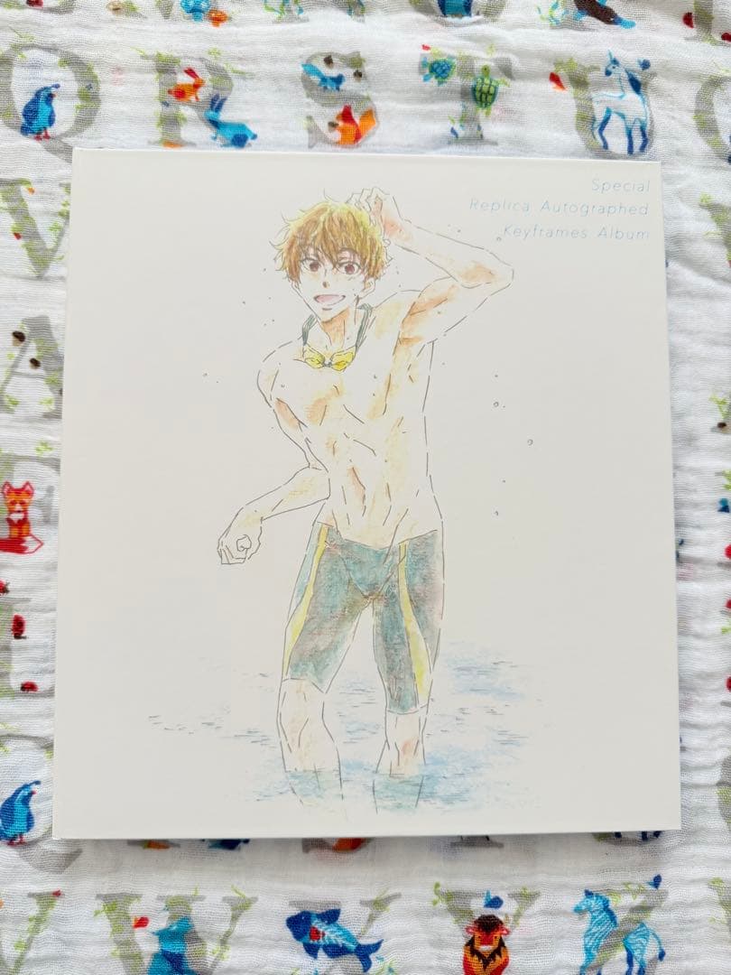 ハイ☆スピード！ 岩鳶中水泳部スペシャル複製原画色紙アルバム　Free!