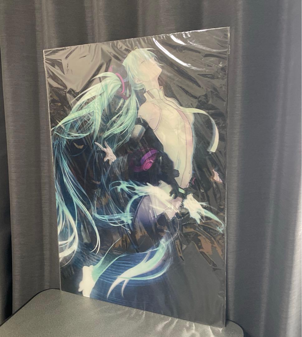 初音ミク　レンチキュラー　ハードポスター