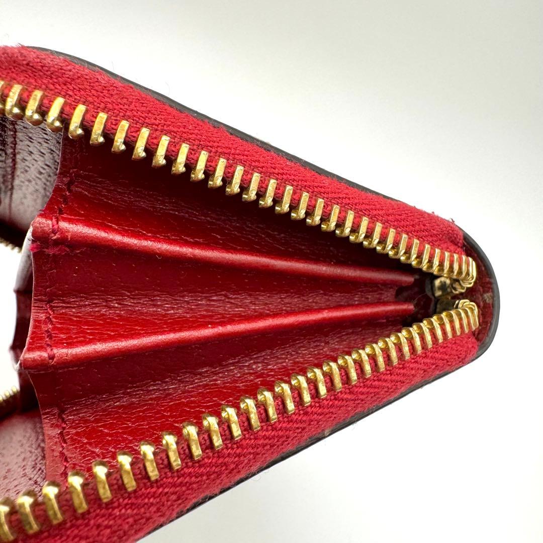 GUCCI - GGスプリーム コンパクトウォレット　ティアン 鳥柄 【美品】