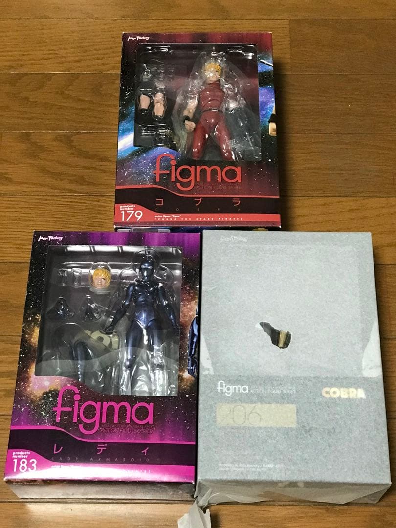 figma コブラ/アーマロイド レディ/クリスタルボーイ 3種セット