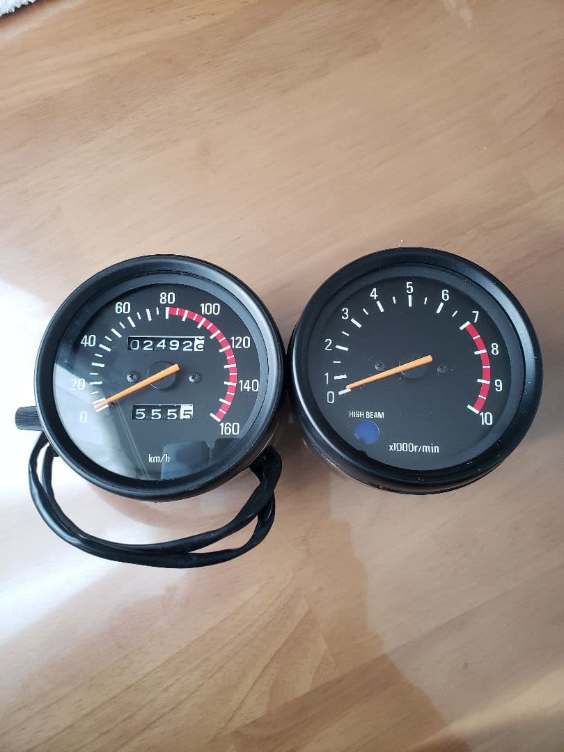 SRスピード.タコメーターブラケットセット 初期型.純正中古