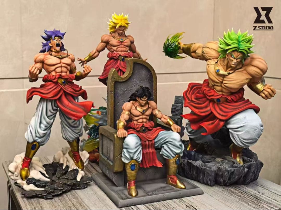 ドラゴンボール ブロリー ガレキ ガレージキット スタチュー X④⑦