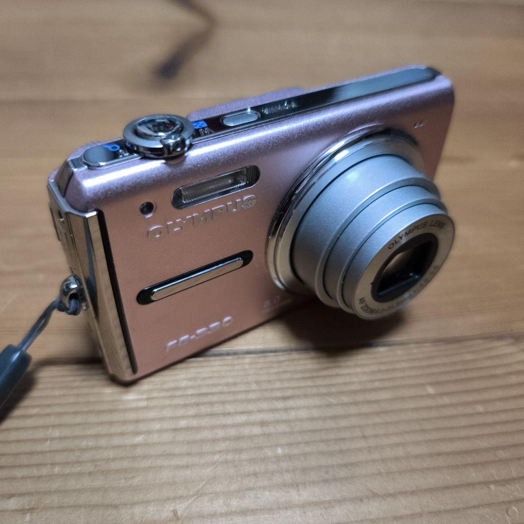 OLYMPUS FE-330 デジタルカメラ　ピンク　オールドコンデジ