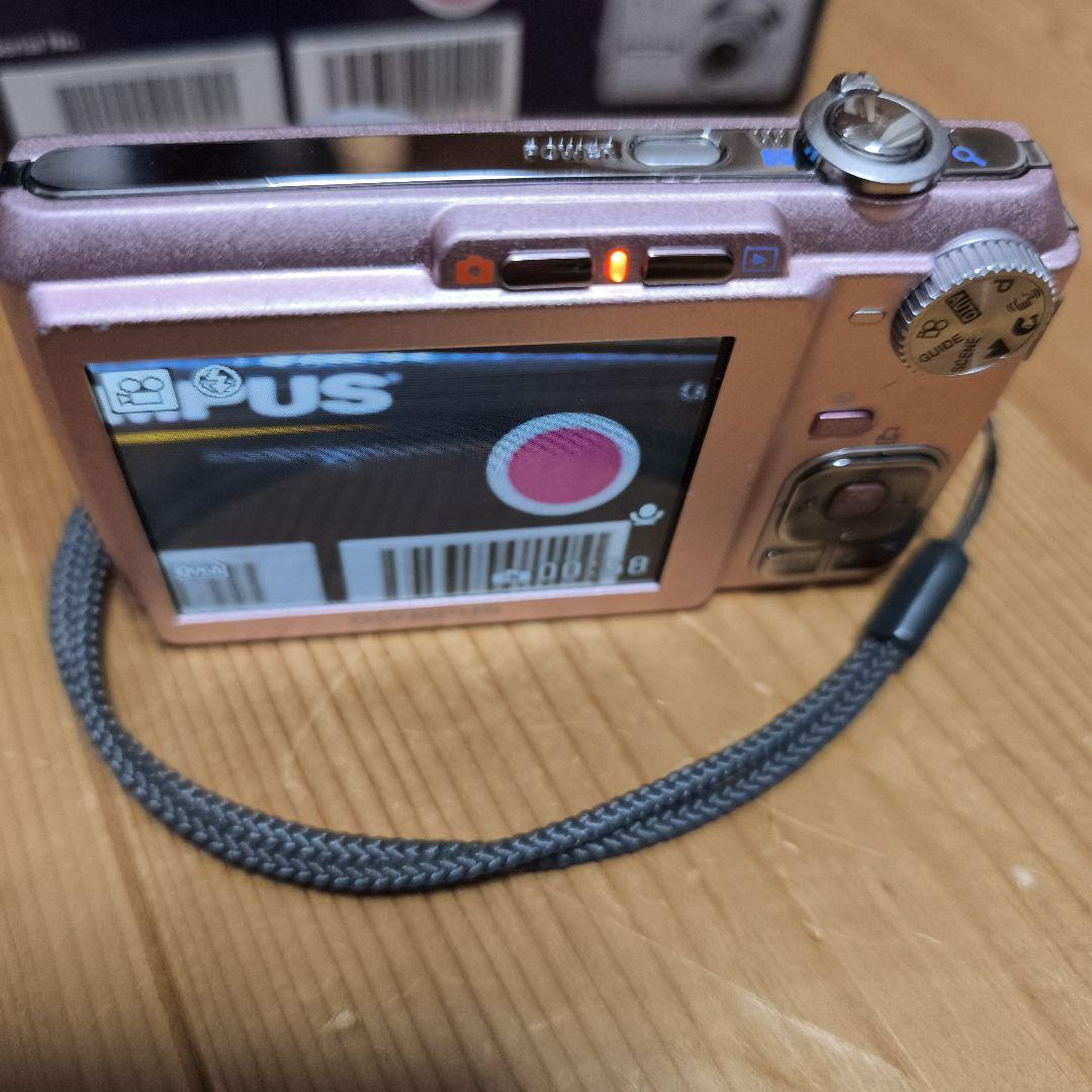 OLYMPUS FE-330 デジタルカメラ　ピンク　オールドコンデジ
