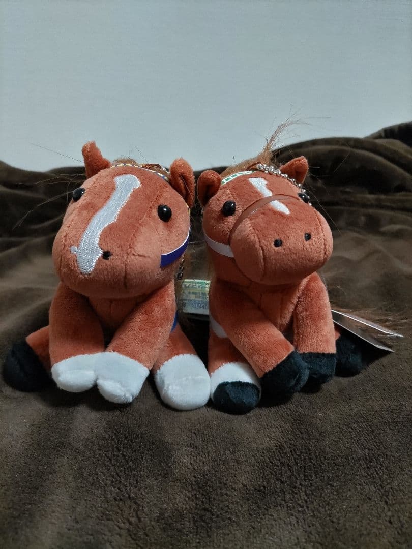 ミホノブルボン　マヤノトップガンぬいぐるみ　競馬　ウマ娘