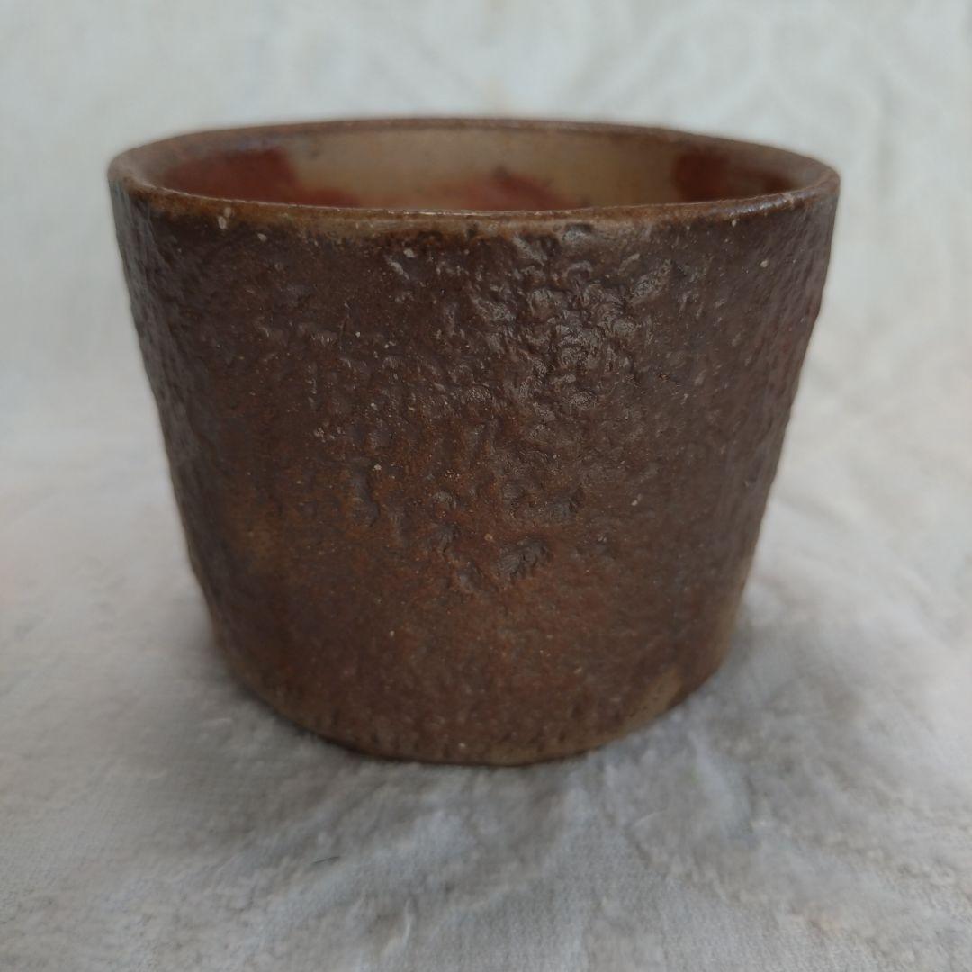 備前焼　平川正二作　酒器(フリーカップ) 2個