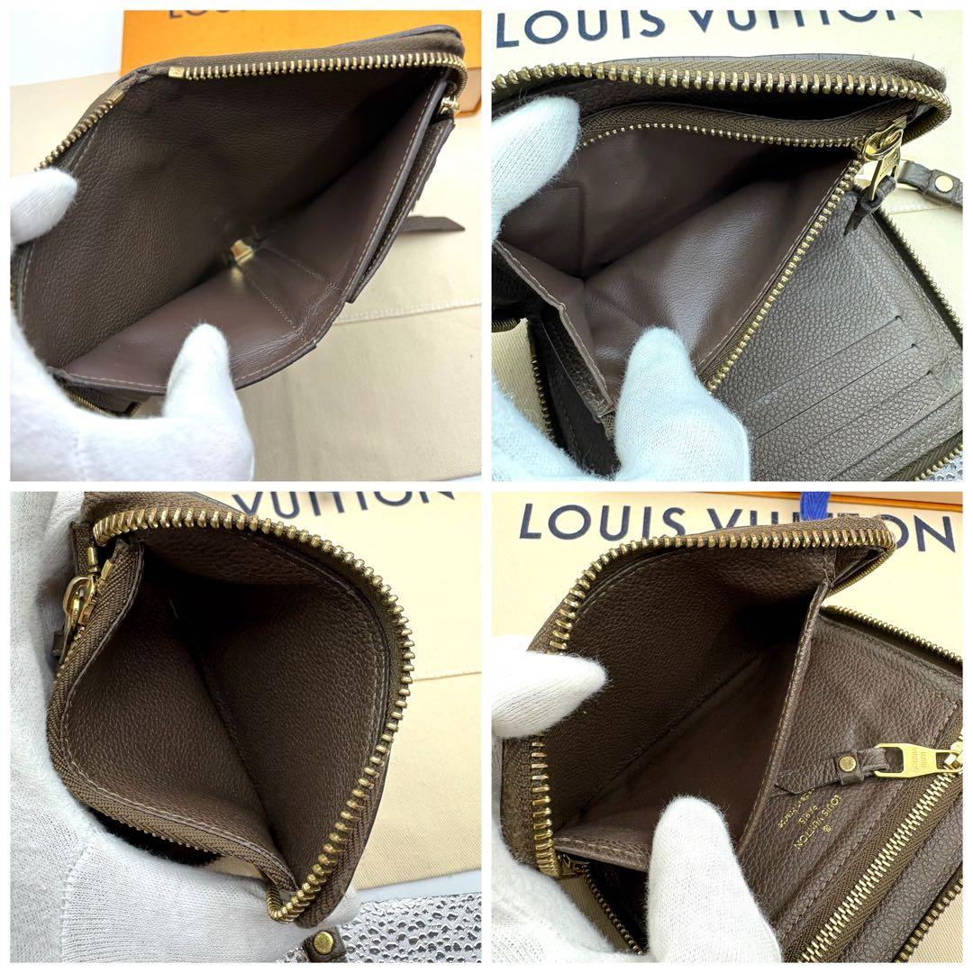 ルイヴィトン モノグラム アンプラント ポルトフォイユ スクレット コンパクト