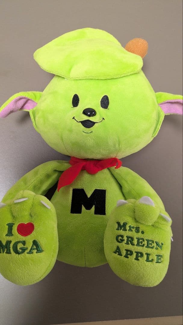 Mr. GREEN APPLE メメルぬいぐるみ＆ゼンジンBOX封入フォトカード
