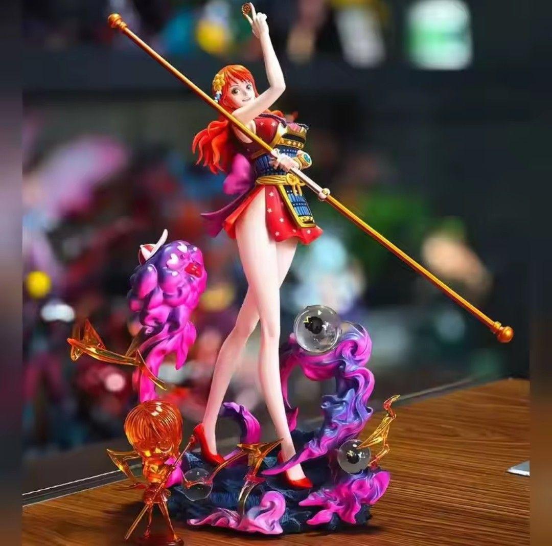 ワンピース　ナミ　鬼ヶ島Ver.　フィギュア　塗装完成品