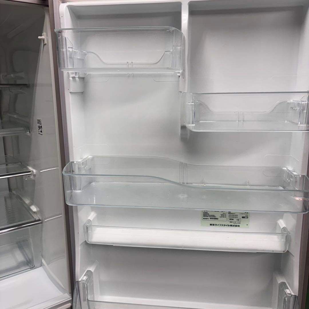 596 冷蔵庫　大型　400L〜500L 自動製氷機付　右開き　鏡面　5ドア