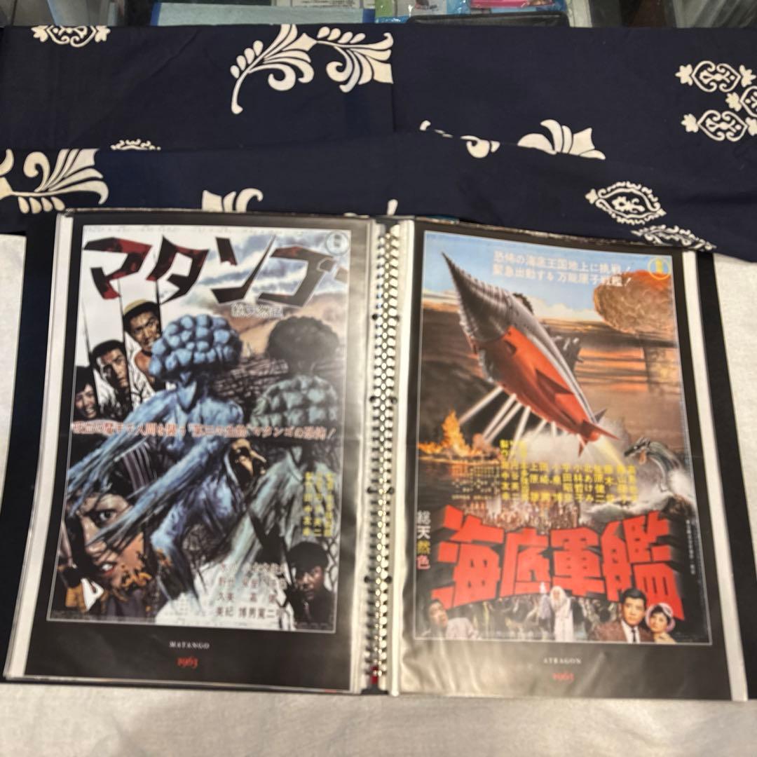 東宝特撮映画　55枚　A3サイズ　デアゴスティーニ付録冊子ポスターセット　ゴジラ