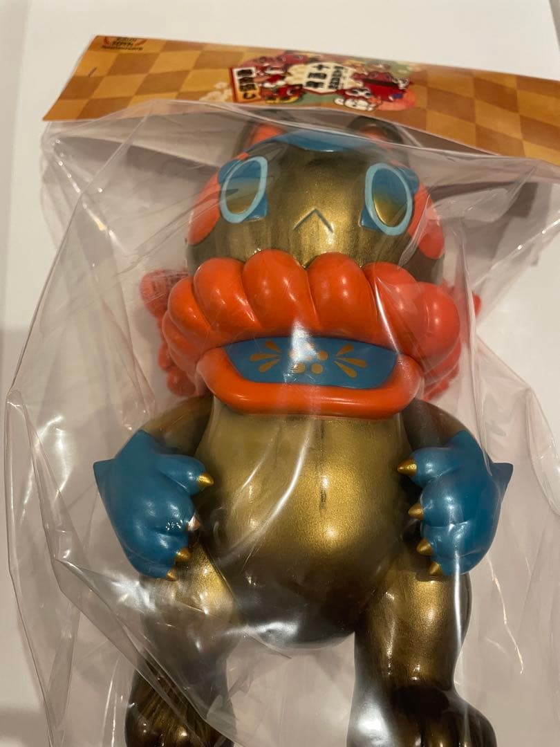 郷土玩具怪獣(R) イヌハリゴン 寿 壽金流し\