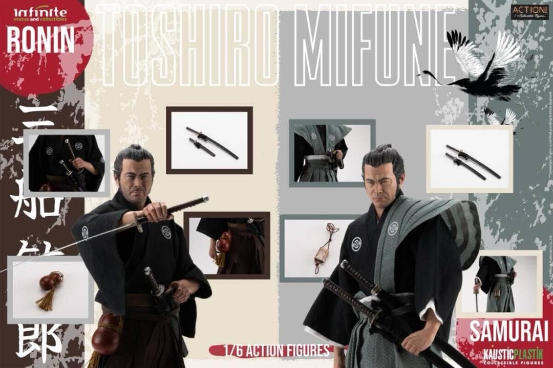 Infinite Statue 1/6 三船 敏郎 DX.Ver 2体セット